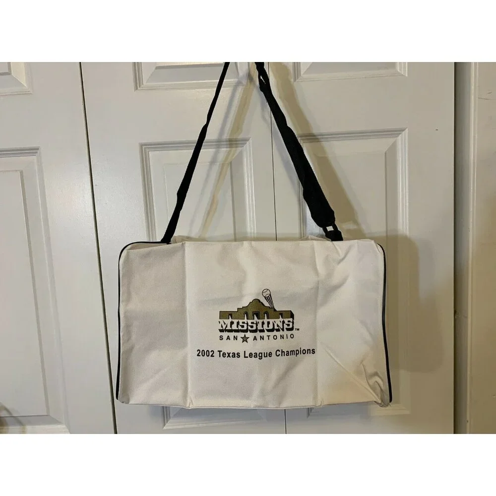 Vintage San Antonio Missions Texas League Champions 2002 Baseball Duffel Gym Bag